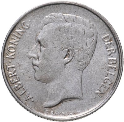 купить Бельгия 2 франка (francs) 1910-1912,случайнйы год