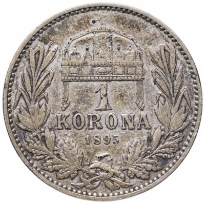 купить Венгрия 1 крона (crown) 1895