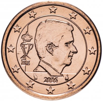 купить Бельгия 1 цент (cent) 2016