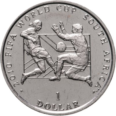 купить Сьерра-Леоне 1 доллар (dollar) 2010 "Чемпионат мира по футболу 2010, ЮАР"