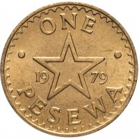 купить Гана 1 песева (pesewa) 1979