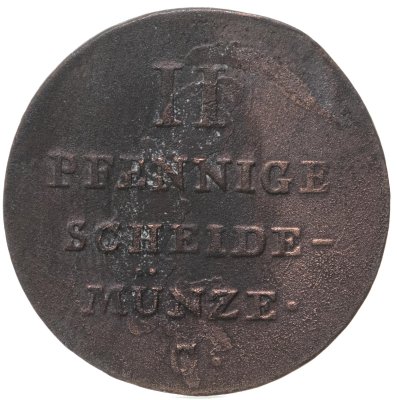 купить Германия, Ганновер 2 пфеннига 1822