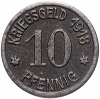 купить Германия (Кобленц) нотгельд 10 пфеннигов 1918