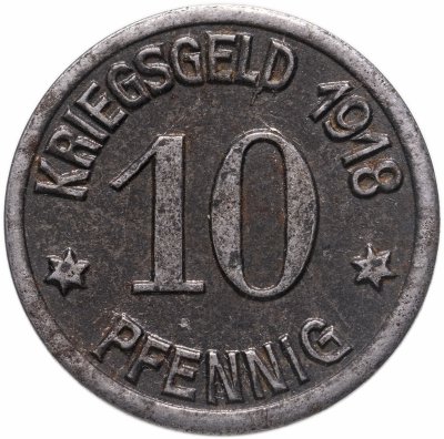 купить Германия (Кобленц) нотгельд 10 пфеннигов 1918