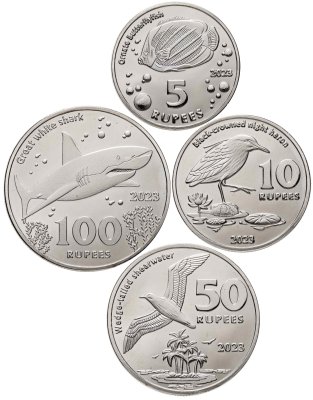 купить Кокосовые острова набор из 4 монет 2023