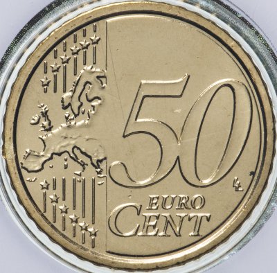 купить Ватикан 50 центов 2011 на официальной карточке (coin card) №2