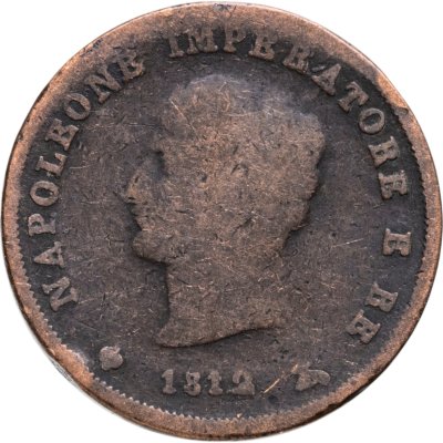 купить Италия 3 чентезимо, 1812 М