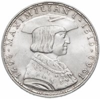 купить Австрия 50 шиллингов (shillings) 1969 "450 лет со дня смерти Максимилиана I"