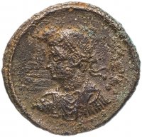 купить Римская империя, Константин II, 317-340 годы, нуммий. Цезарь.