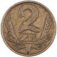 купить Польша 2 злотых 1976