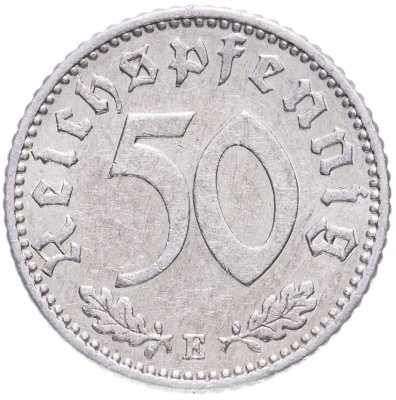купить Германия 50 рейхспфеннигов 1935 "Е"