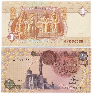 купить Египет 1 фунт 1978-2008