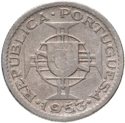 купить Кабо-Верде 2,5 эскудо (escudos) 1953