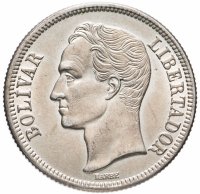 купить Венесуэла 2 боливара (bolivares) 1945