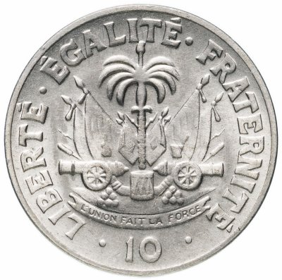 купить Гаити 10 сантимов (centimes) 1970