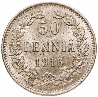 купить 50 пенни (pennia) 1916 S