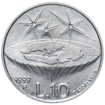 купить Сан-Марино 10 лир (lire) 1999