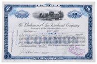 купить Акция США The Baltimore and Ohio Railroad Company 1935