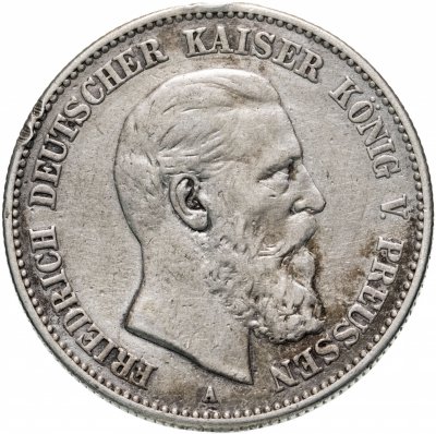купить Германская империя, Пруссия 2 марки (mark) 1888 Фридрих III