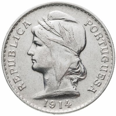 купить Португалия 50 сентаво 1914