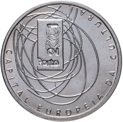 купить Португалия 500 эскудо (escudos) 2001 "Порту - Культурная столица Европы"