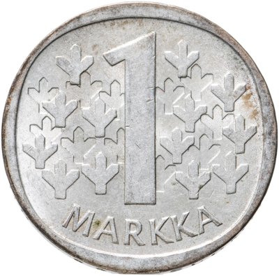 купить Финляндия 1 марка (markka) 1966 S