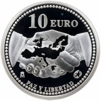 купить Испания 10 евро (euro) 2007 50 лет Римскому договору