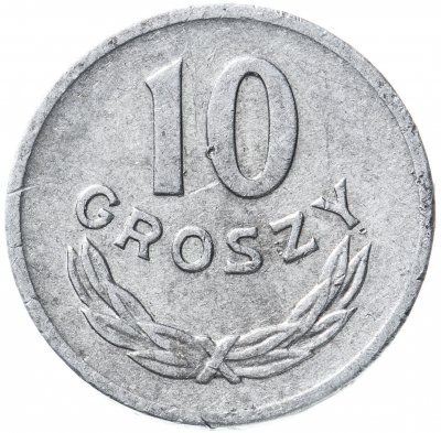 купить Польша 10 грошей (groszy) 1961-1985, случайная дата