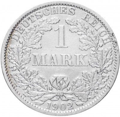 купить Германия (Германская Империя) 1 марка 1902 "A"