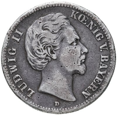 купить Бавария (Германская империя) 2 марки 1876