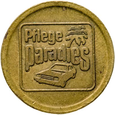купить Германия (ФРГ), токен без обозначения номинала, "Автомойка" (Pflege Paradies)