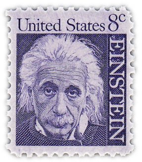 купить США 8 центов 1966 "Альберт Эйнштейн"