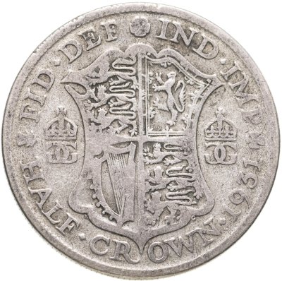 купить Великобритания 1/2 кроны (crown) 1931