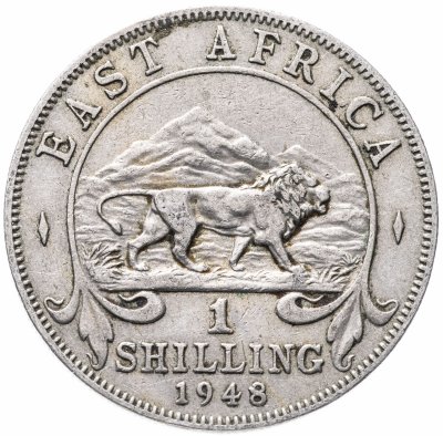 купить Восточная Африка 1 шиллинг (shilling) 1948