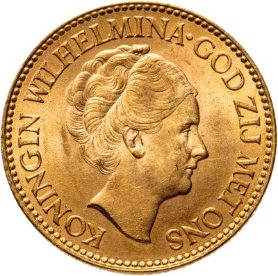 купить Нидерланды 10 гульденов (gulden) 1932
