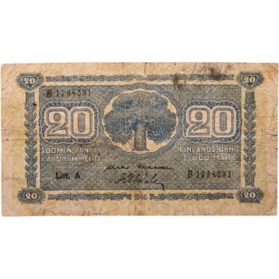 купить Финляндия 20 марок 1945