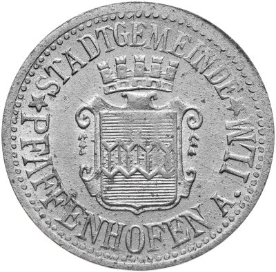 купить Германия Пфаффенхофен 10 пфеннигов 1917