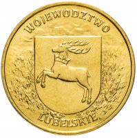 Купить Польша 2 злотых 2004 "Любельское воеводство (Województwo lubelskie)"