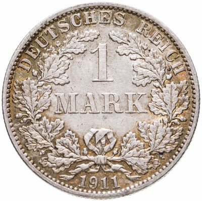 купить Германия, Германская Империя 1 марка 1911 "А" - Берлин