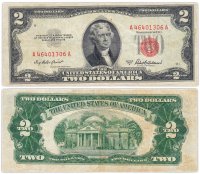купить США 2 доллара 1953 series 1953A (Pick 380a)