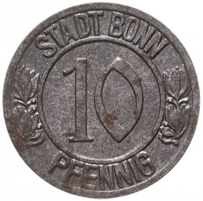купить Германия (Бонн) нотгельд 10 пфеннигов 1920 "Людвиг ван Бетховен"