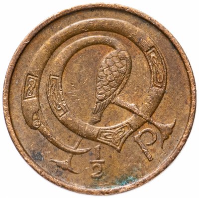 купить Ирландия 1/2 пенни (penny) 1971-1986, случайная дата