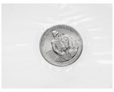 купить США 50 центов (1/2 доллара, half dollar) 1982 "250 лет со дня рождения Джорджа Вашингтона" в запайке