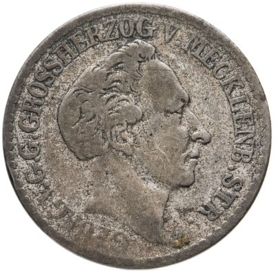 купить Мекленбург-Стрелиц 4 шиллинга 1846