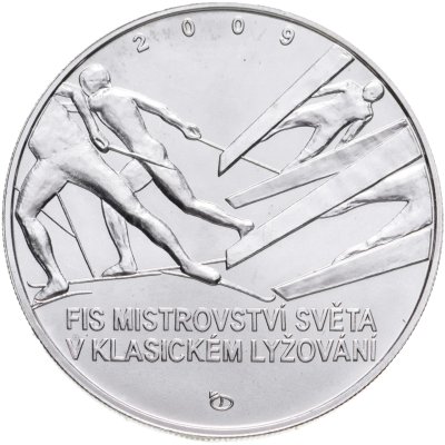 купить Чехия 200 крон (korun) 2009 "Чемпионат мира по лыжным видам спорта в Либерце, 2009"
