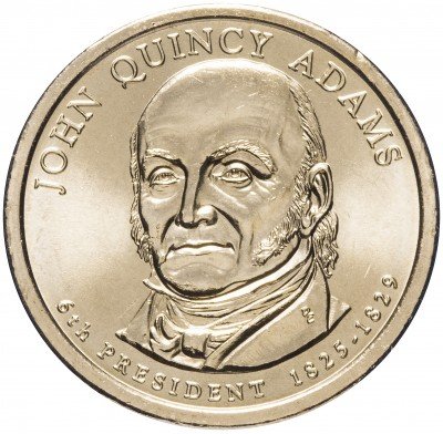 купить США 1 доллар 2008 P "6-й президент США - Джон Куинси Адамс"