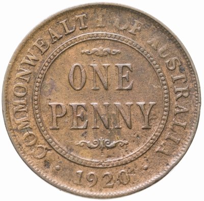 купить Австралия 1 пенни (penny) 1920