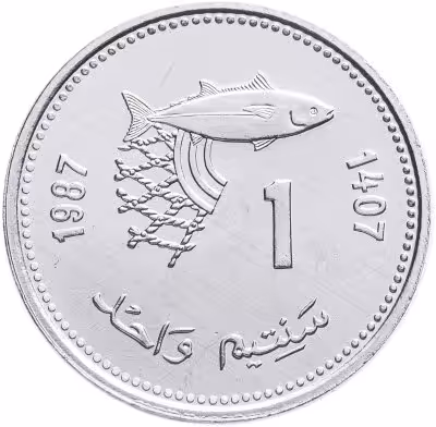 купить Марокко 1 сантим (centime) 1987