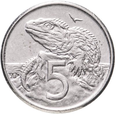 купить Новая Зеландия 5 центов (cents) 1996
