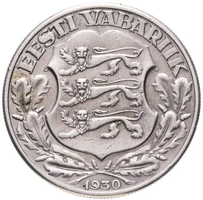 купить Эстония 2 кроны (krooni) 1930 "Замок Тоомпеа в Таллине"